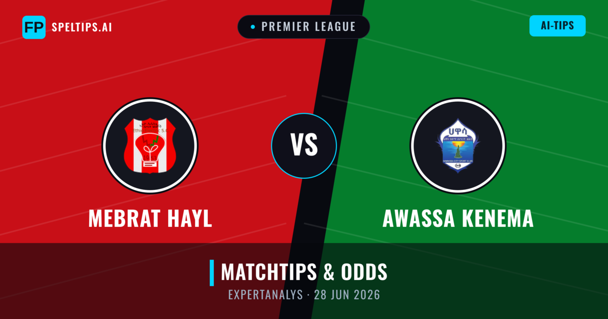 Mebrat Hayl vs Awassa Kenema — matchtips och förhandstitt