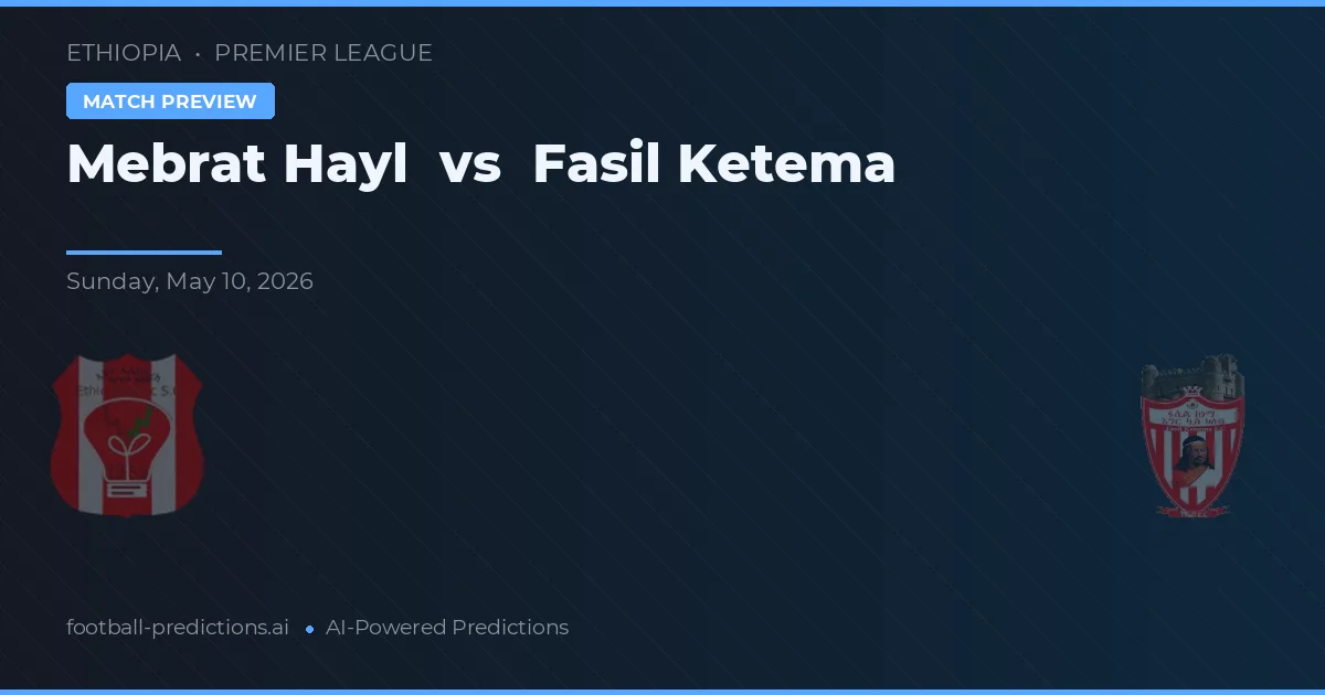 Mebrat Hayl vs Fasil Ketema — matchtips och förhandstitt