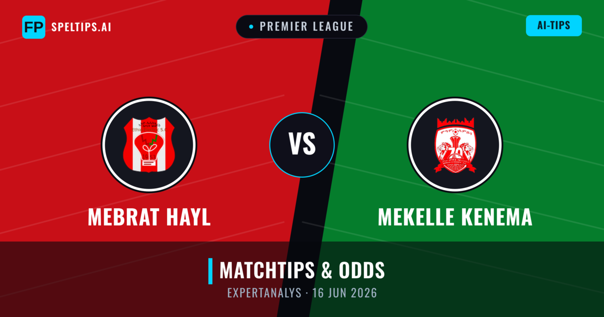 Mebrat Hayl vs Mekelle Kenema — matchtips och förhandstitt