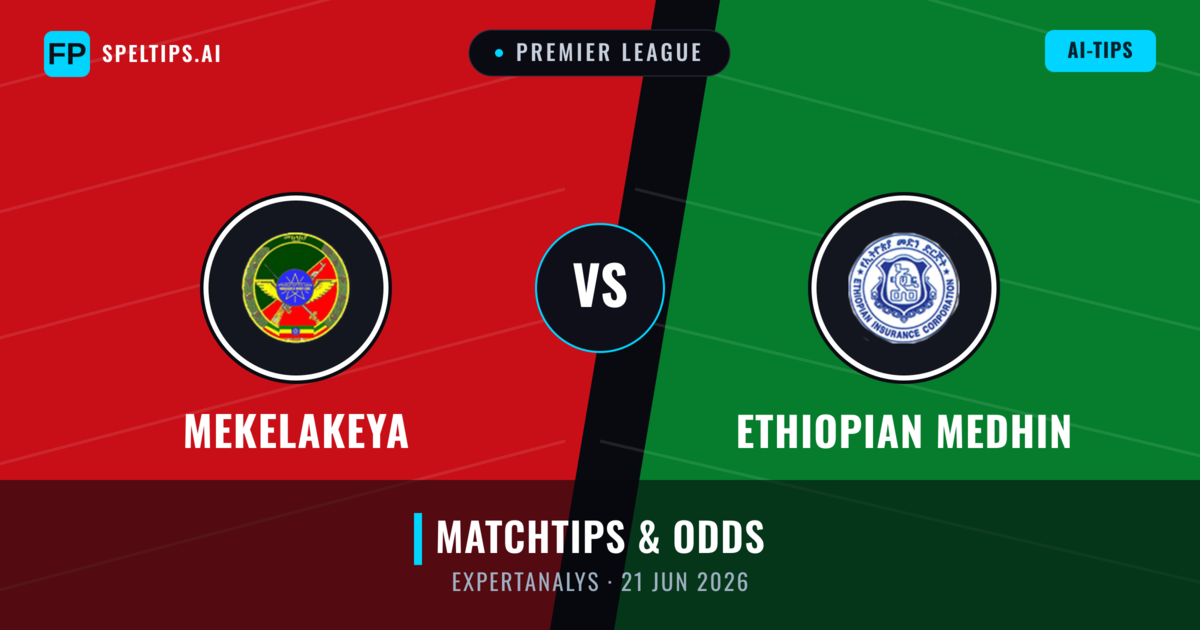 Mekelakeya vs Ethiopian Medhin — matchtips och förhandstitt