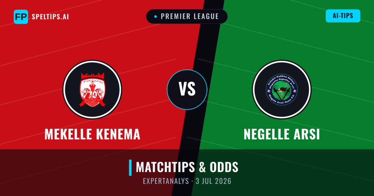 Mekelle Kenema vs Negelle Arsi — matchtips och förhandstitt