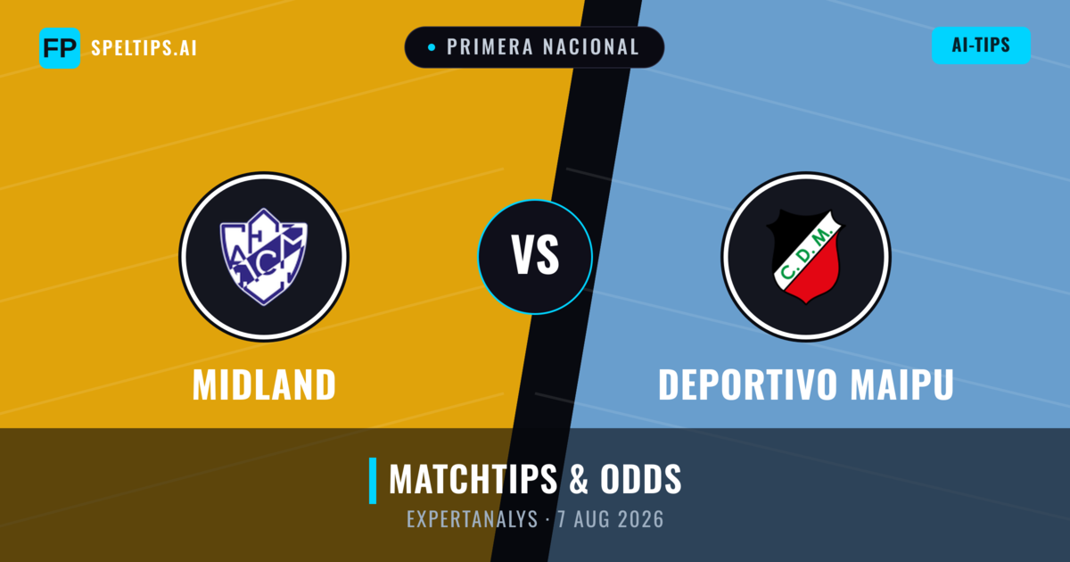 Midland vs Deportivo Maipu — matchtips och förhandstitt
