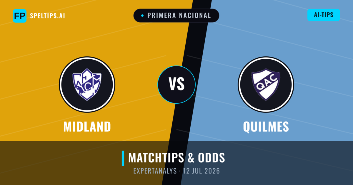 Midland vs Quilmes — matchtips och förhandstitt