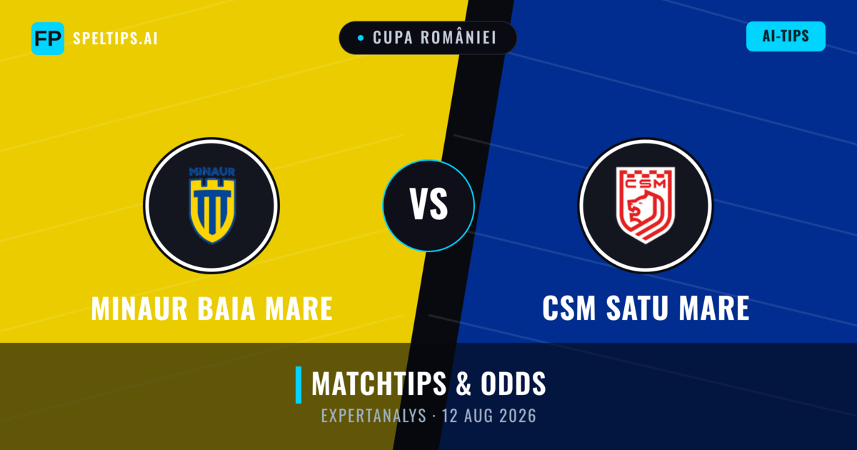 Minaur Baia Mare vs CSM Satu Mare — matchtips och förhandstitt
