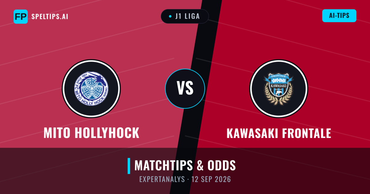 Mito HollyHock vs Kawasaki Frontale — matchtips och förhandstitt