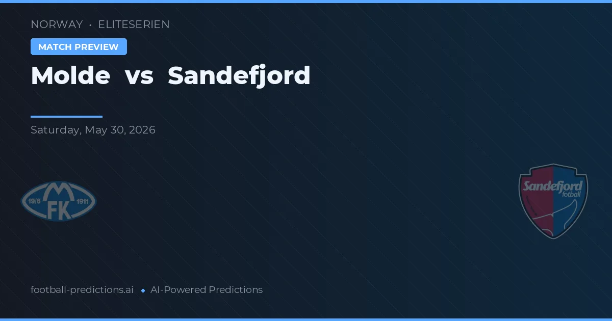 Molde vs Sandefjord — matchtips och förhandstitt