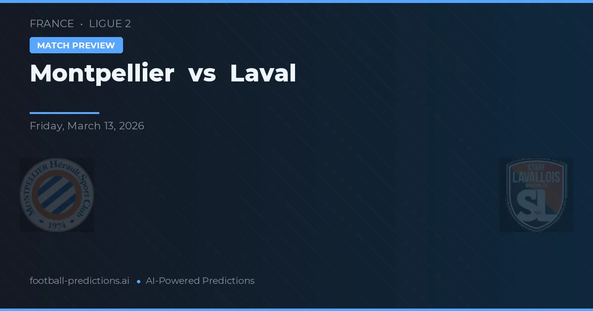 Montpellier vs Laval — matchtips och förhandstitt