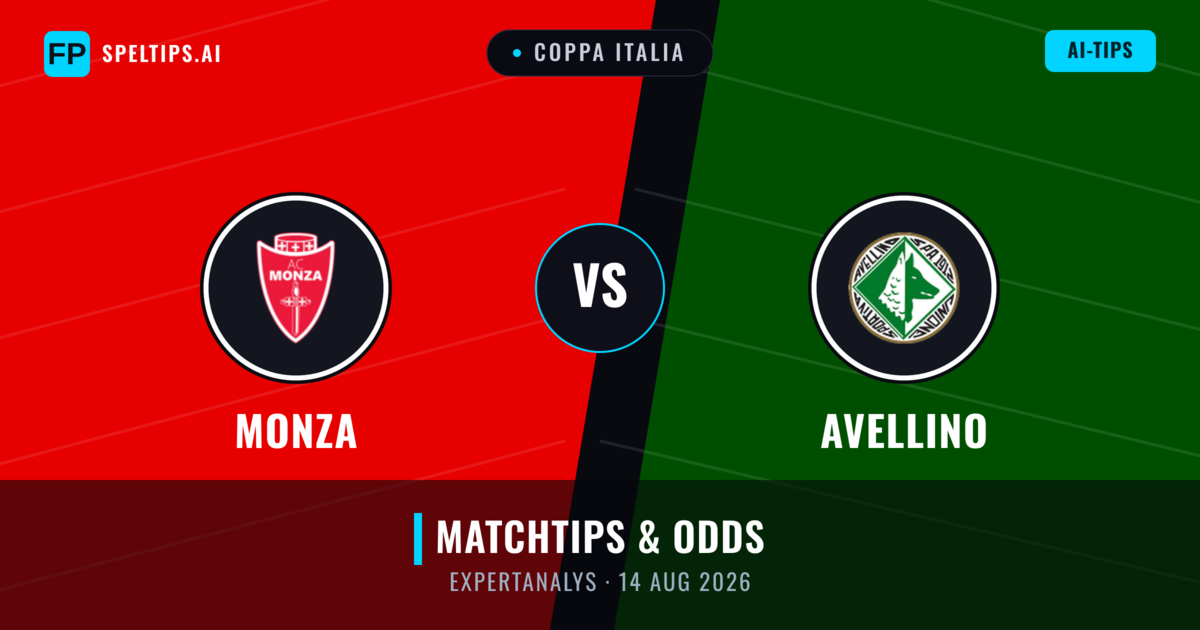 Monza vs Avellino — matchtips och förhandstitt