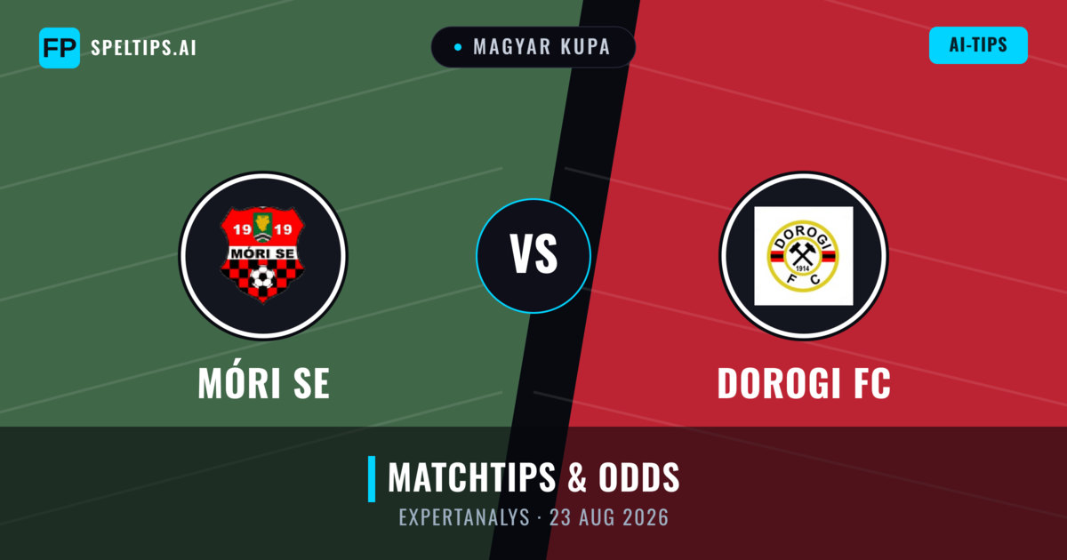 Móri SE vs Dorogi FC — matchtips och förhandstitt