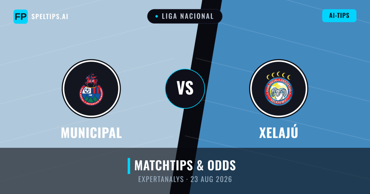 Municipal vs Xelajú — matchtips och förhandstitt