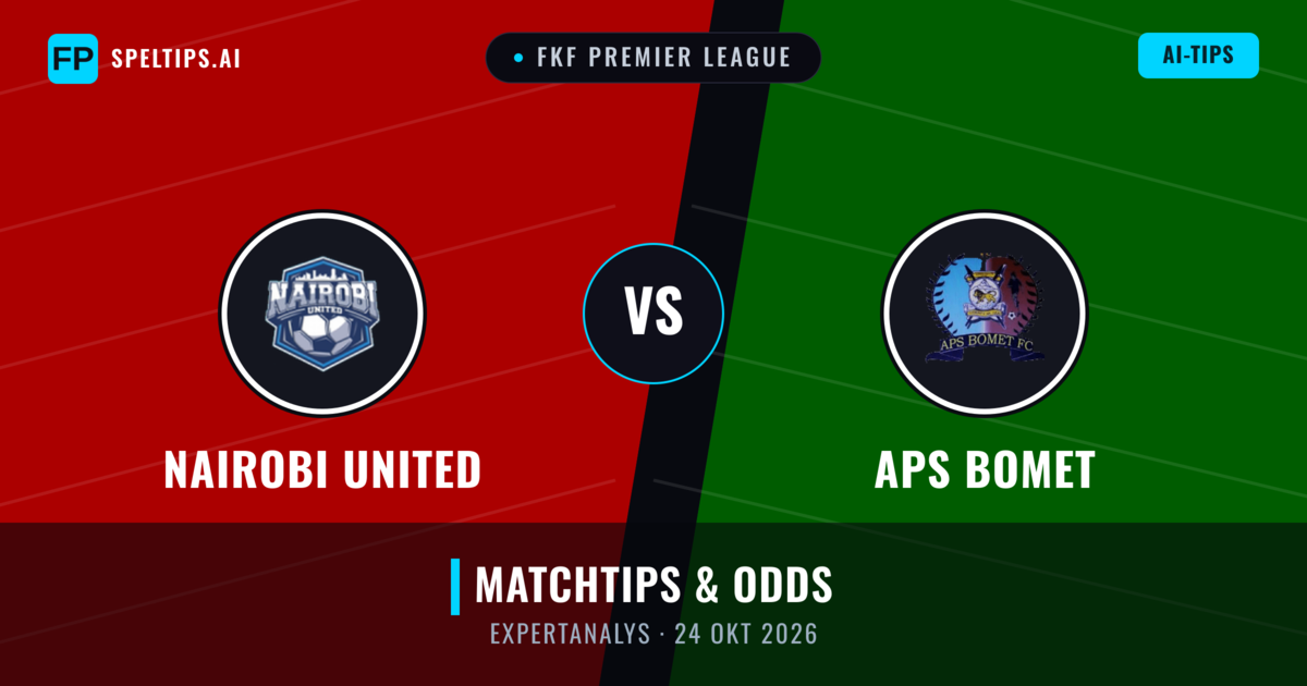 Nairobi United vs APS Bomet — matchtips och förhandstitt