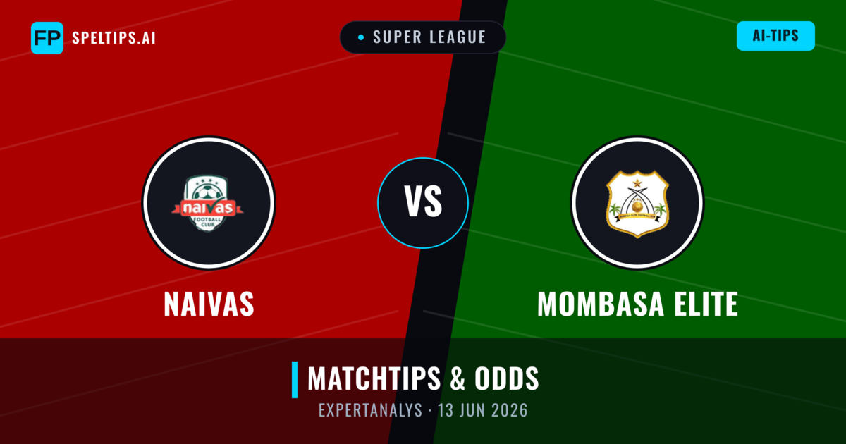 Naivas vs Mombasa Elite — matchtips och förhandstitt