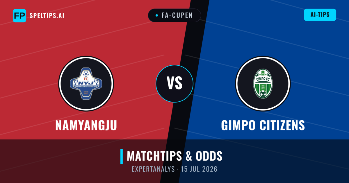 Namyangju vs Gimpo Citizens — matchtips och förhandstitt