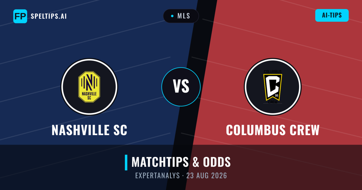 Nashville SC vs Columbus Crew — matchtips och förhandstitt