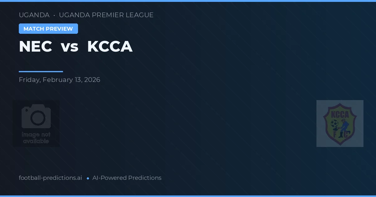 NEC vs KCCA — matchtips och förhandstitt