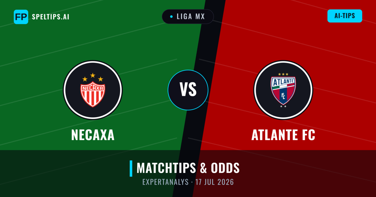 Necaxa vs Atlante FC — matchtips och förhandstitt