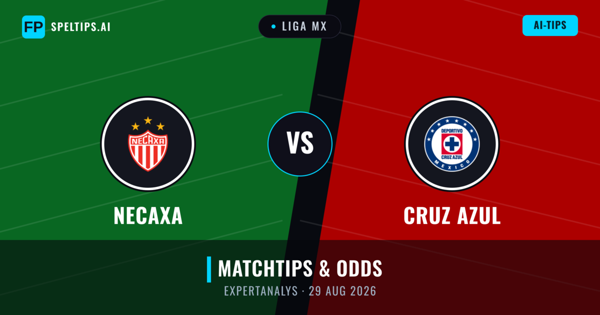 Necaxa vs Cruz Azul — matchtips och förhandstitt