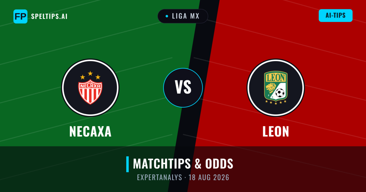 Necaxa vs Leon — matchtips och förhandstitt