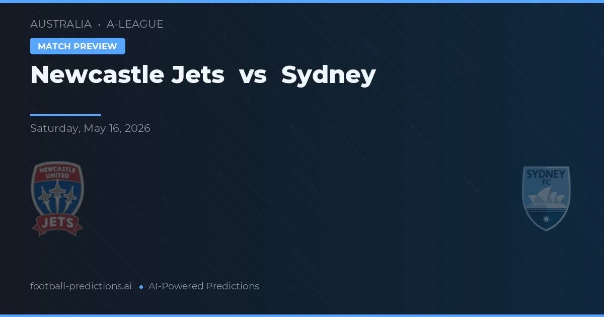Newcastle Jets vs Sydney — matchtips och förhandstitt