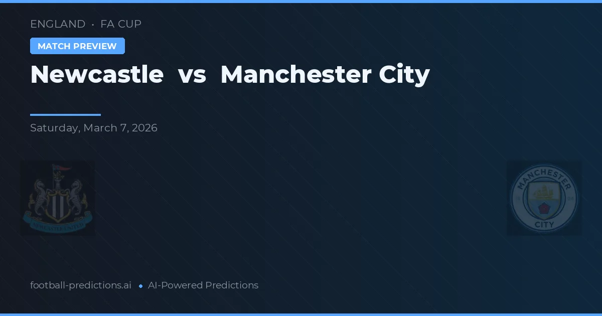 Newcastle vs Manchester City — matchtips och förhandstitt
