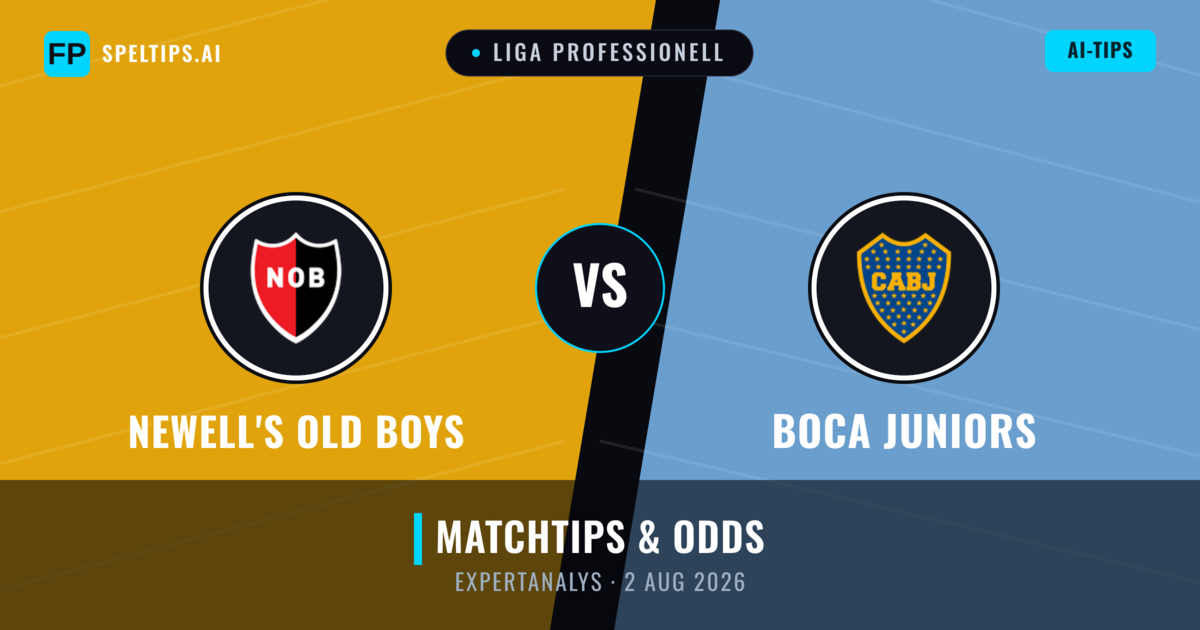 Newell's Old Boys vs Boca Juniors — matchtips och förhandstitt