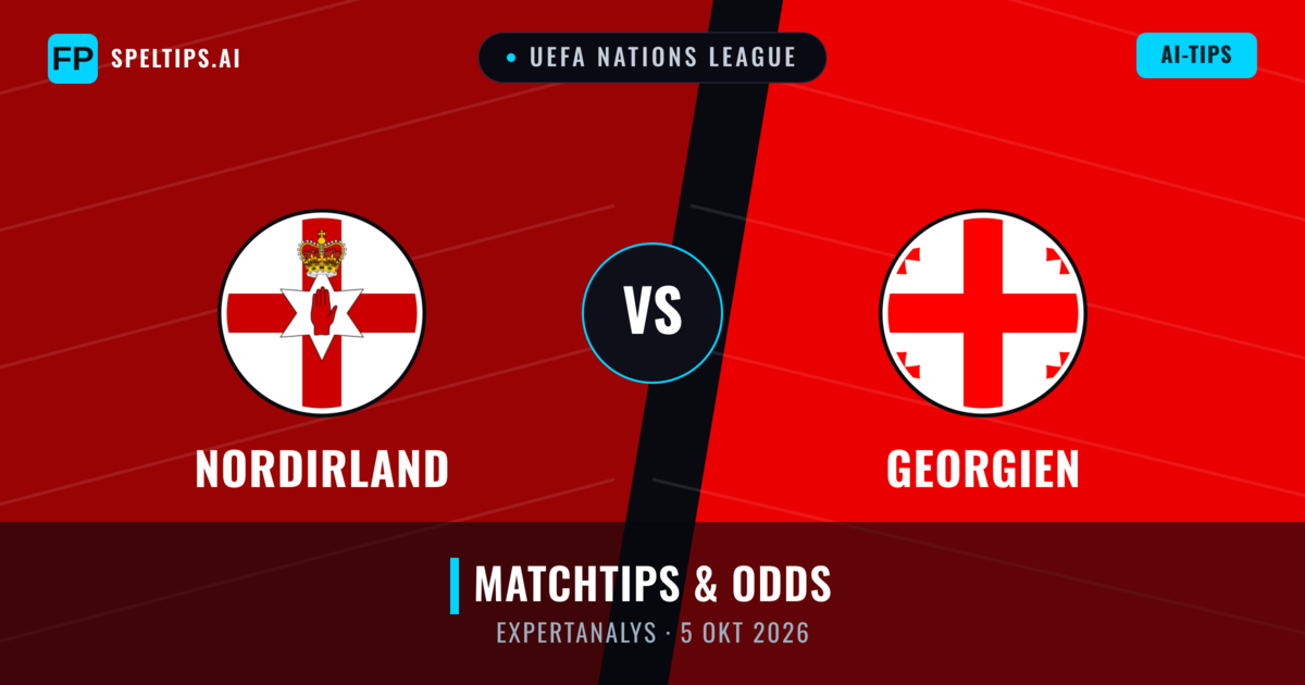 Nordirland vs Georgien — matchtips och förhandstitt