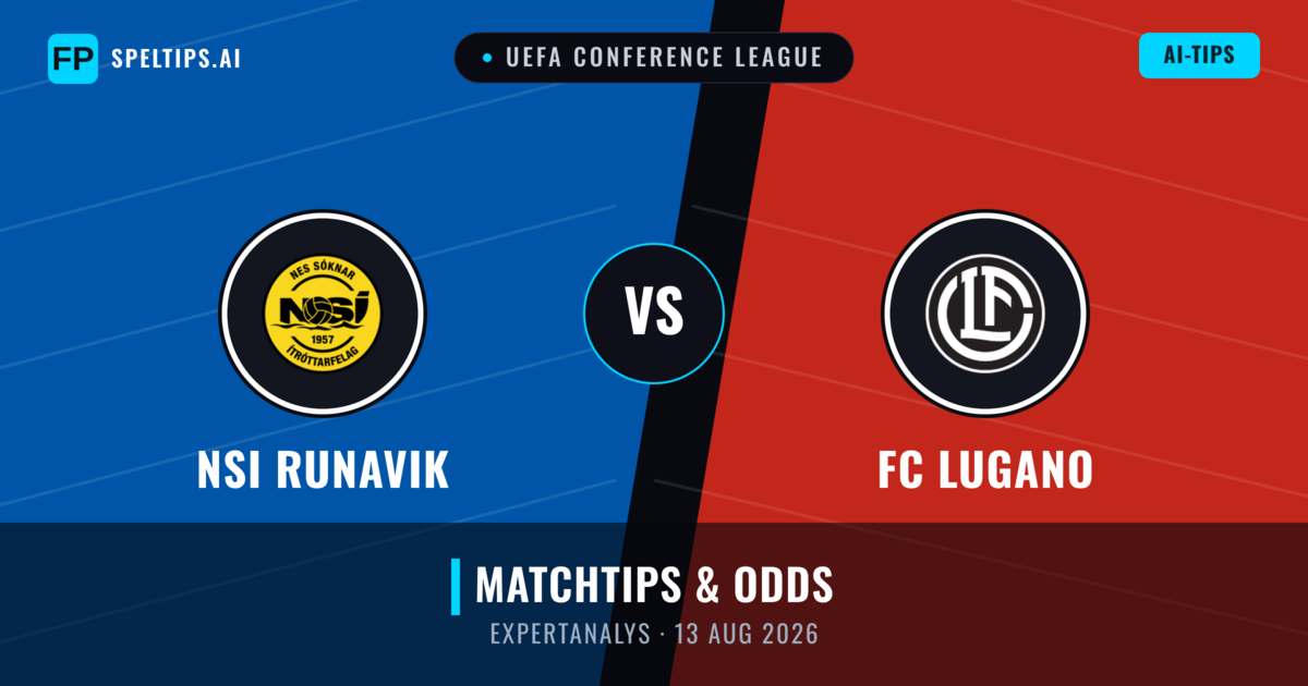 NSI Runavik vs FC Lugano — matchtips och förhandstitt