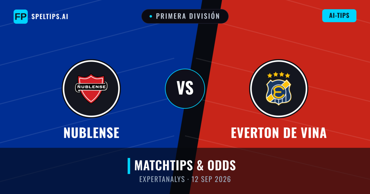 Nublense vs Everton de Vina — matchtips och förhandstitt