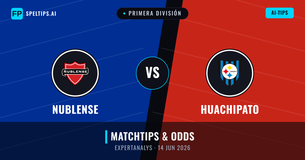 Nublense vs Huachipato — matchtips och förhandstitt