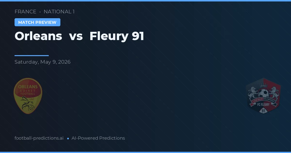 Orléans vs Fleury 91 — matchtips och förhandstitt
