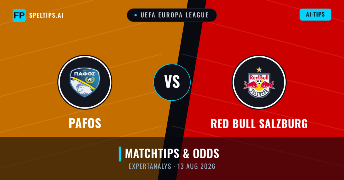 Pafos vs Red Bull Salzburg — matchtips och förhandstitt