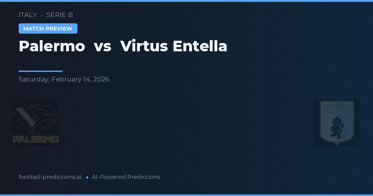 Palermo vs Virtus Entella — matchtips och förhandstitt
