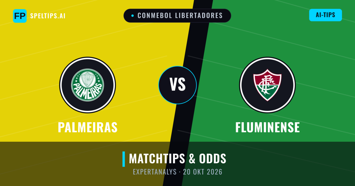 Palmeiras vs Fluminense — matchtips och förhandstitt