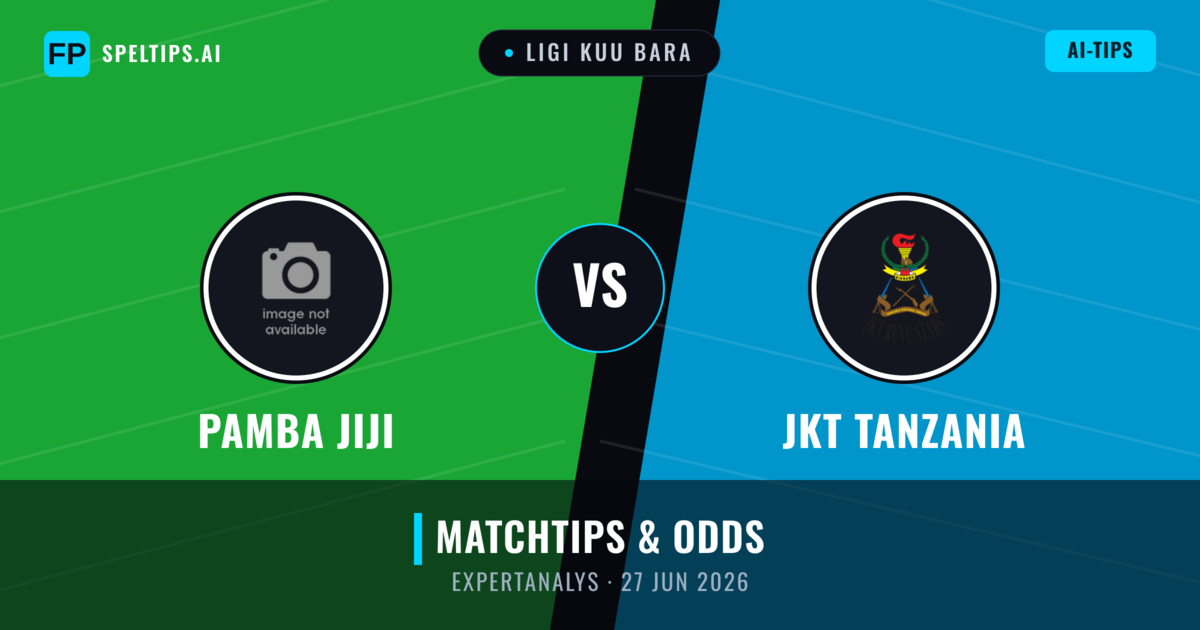 Pamba Jiji vs JKT Tanzania — matchtips och förhandstitt