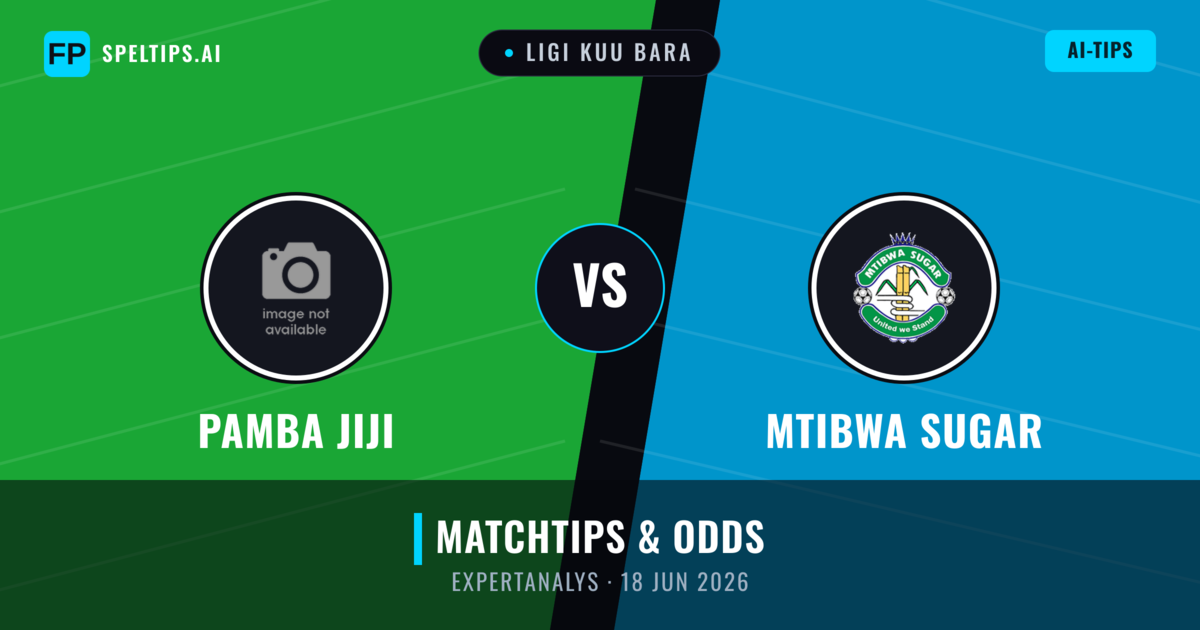 Pamba Jiji vs Mtibwa Sugar — matchtips och förhandstitt