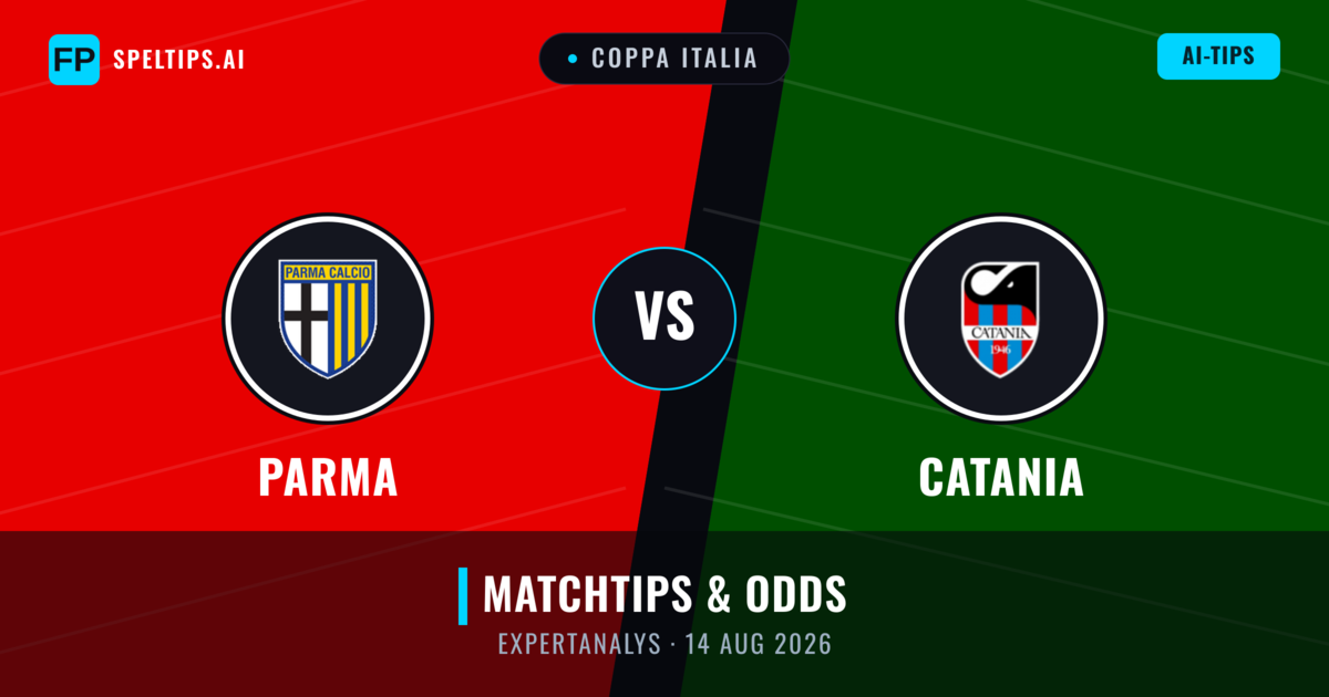 Parma vs Catania — matchtips och förhandstitt