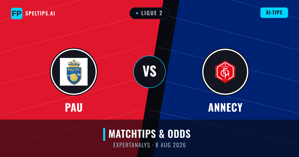 Pau vs Annecy — matchtips och förhandstitt