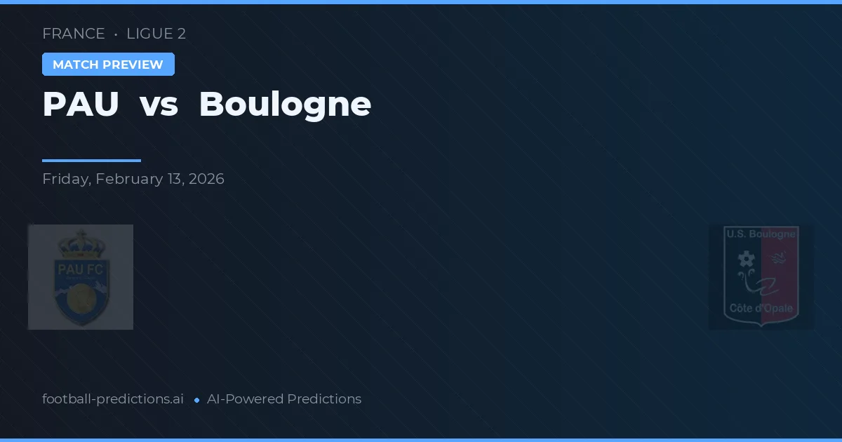 Pau vs Boulogne — matchtips och förhandstitt