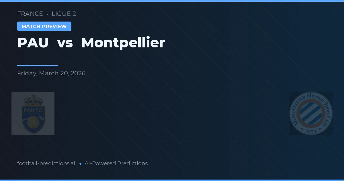 Pau vs Montpellier — matchtips och förhandstitt