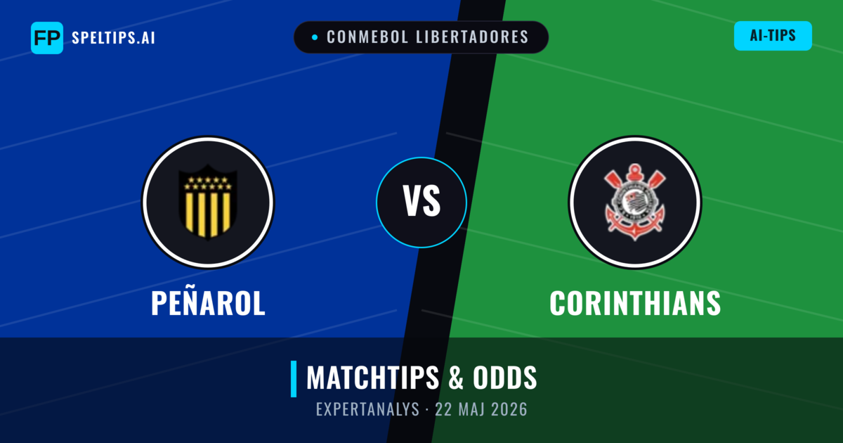 Peñarol vs Corinthians — matchtips och förhandstitt