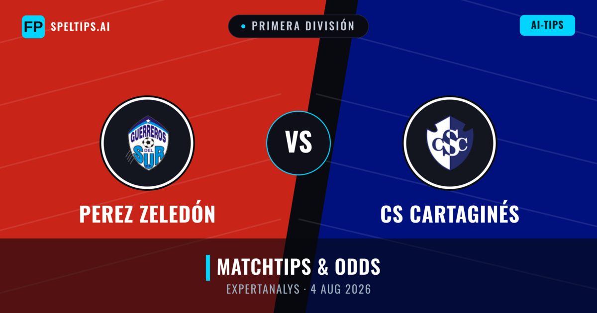 Perez Zeledón vs CS Cartaginés — matchtips och förhandstitt