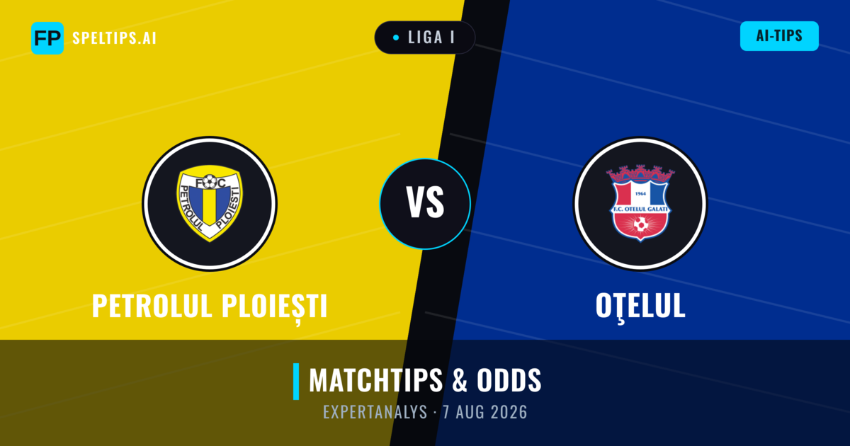 Petrolul Ploiești vs Oţelul — matchtips och förhandstitt