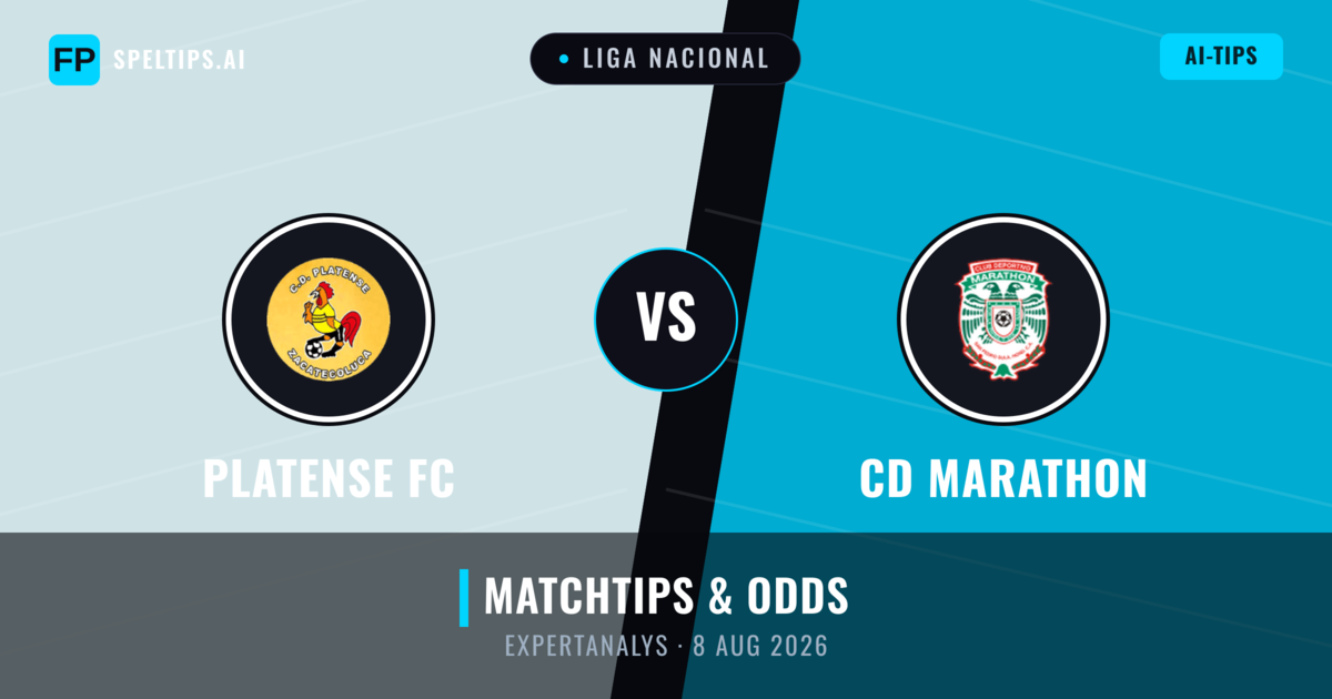 Platense FC vs CD Marathon — matchtips och förhandstitt