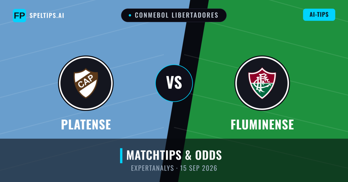Platense vs Fluminense — matchtips och förhandstitt