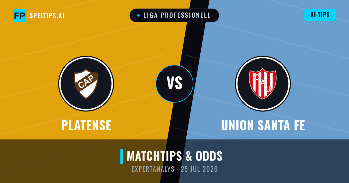 Platense vs Union Santa Fe — matchtips och förhandstitt