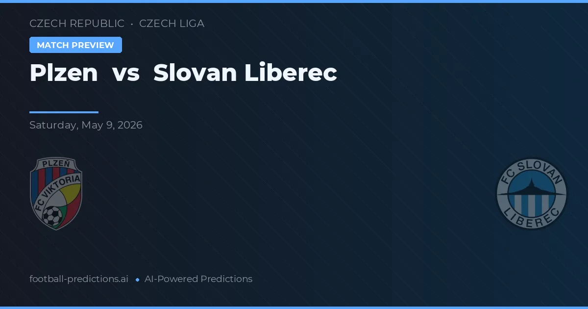 Plzen vs Slovan Liberec — matchtips och förhandstitt