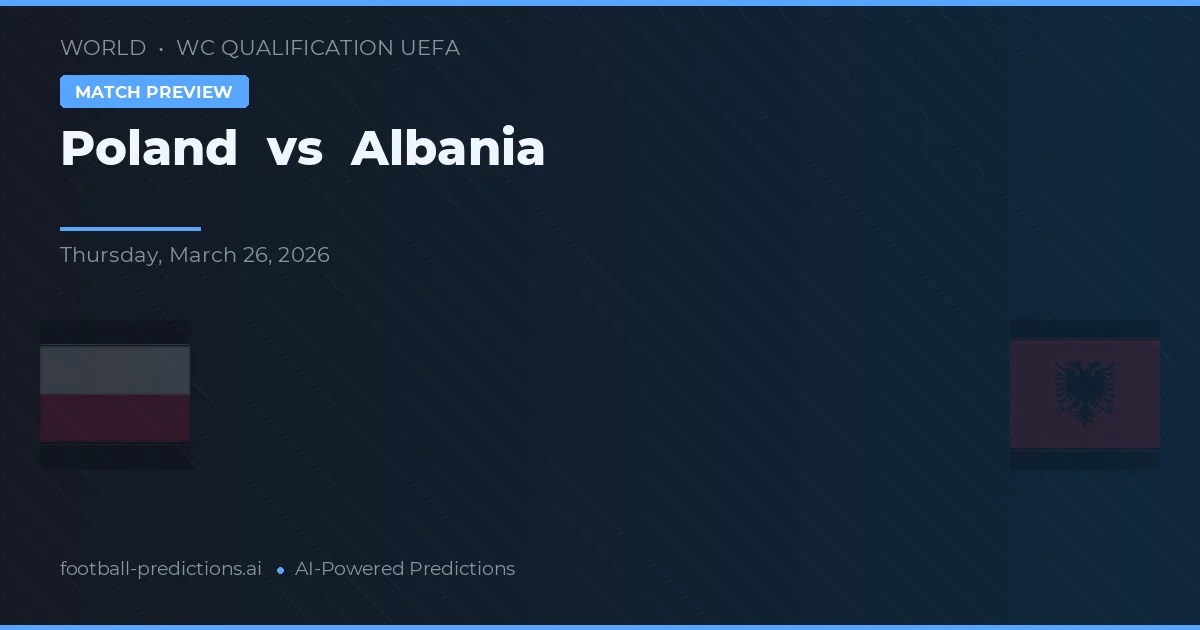 Polen vs Albanien — matchtips och förhandstitt