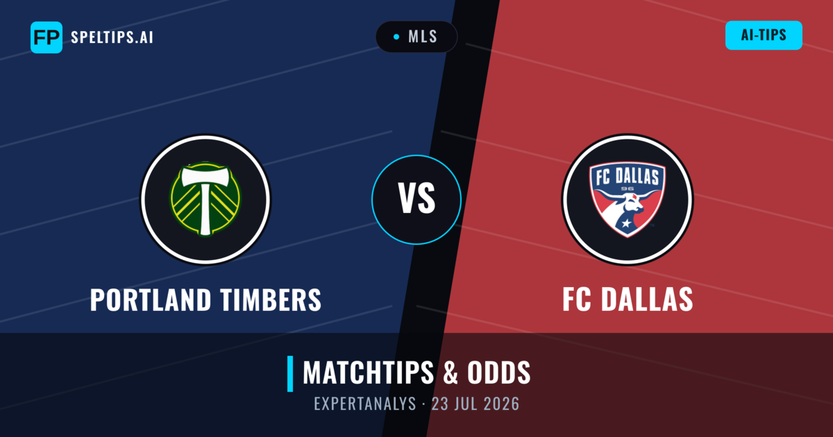 Portland Timbers vs FC Dallas — matchtips och förhandstitt
