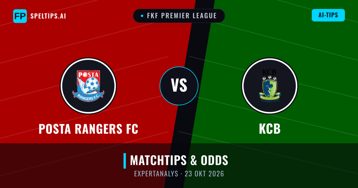 Posta Rangers FC vs KCB — matchtips och förhandstitt