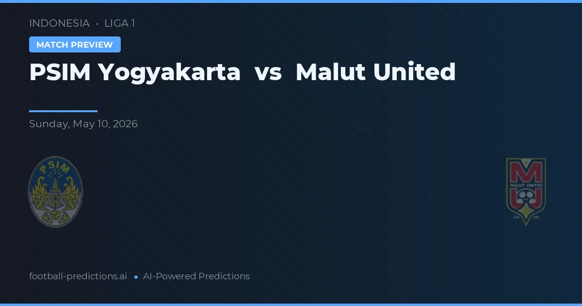 PSIM Yogyakarta vs Malut United — matchtips och förhandstitt